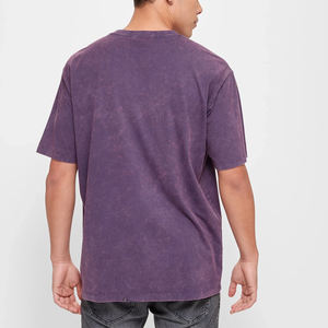 Camisetas de Hip Hop para Hombre, Personalizadas, Lisas, de Tela Oxford, Transpirables, Lavadas al Ácido, de la Más Alta Calidad y Más Populares - Product Image 5