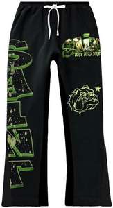 Survêtements de haute qualité en coton éponge délavé à l'acide, sur mesure, 100% coton, surdimensionnés, pour hommes, avec logo personnalisé, survêtement à jambes évasées - Product Image 6