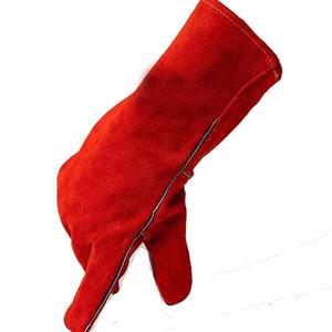 Leather Welding <b>Glove</b> Personal <b>Safety</b> Equipment Industrial Hand <b>Safety</b> <b>Gloves</b> - Product Image 2
