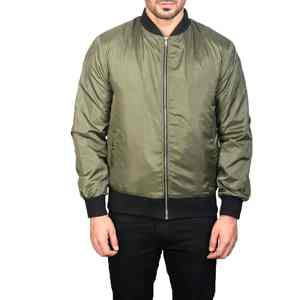 Veste universitaire en satin sur mesure, finition soyeuse de haute qualité, doublure douce, couture durable et design moderne et tendance - Product Image 1