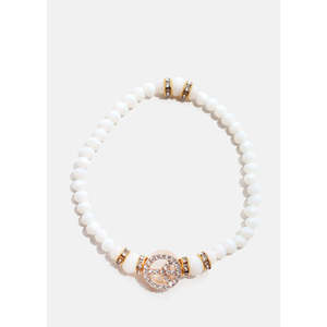 Bracciale con ciondolo alla moda A3shop Peace Bead - Product Image 6