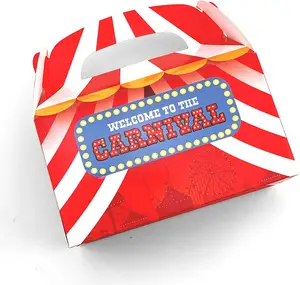 TH CB-261定制提供来样定做节日搞笑红色饼干馅饼带手柄设计礼品盒批发