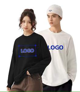 Venta al por mayor mejor calidad de gran tamaño streetwear manga larga antiarrugas transpirable más tamaño casual hombres camisetas. - Product Image 1