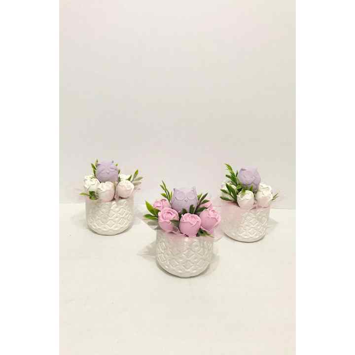 Three Wise Owl Scented Stone Arrangement Set