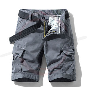 Nouveau short cargo le plus populaire pour hommes classique été quotidien décontracté mode couleur unie Shorts extérieur tactique - Product Image 2