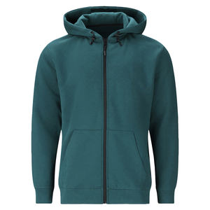 Gran oferta, ropa de calle de manga larga, sudaderas con capucha Lisas para hombres adultos, sudaderas con capucha con cremallera lisa de talla grande y dos bolsillos delanteros con servicio OEM - Product Image 4