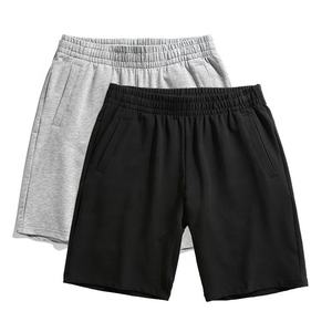 Francés Terry algodón Spandex diario trabajo al aire libre entrenamiento Golf Casual entrenamiento atlético Logo personalizado correr pantalones cortos DDP envío - Product Image 1