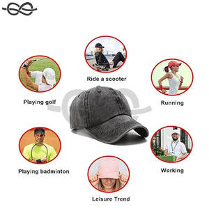 Casquette de Baseball réglable classique Golf & Casual Wear profil bas non construit coton papa chapeau hommes femmes Original conception unie - Product Image 6
