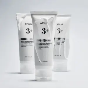 Produits de beauté coréens, soins du visage, soins de la peau, hydratation, crème pour le visage, crème hydratante à la barrière cutanée à 3 céramides et panthénol, 100 ml - Product Image 1