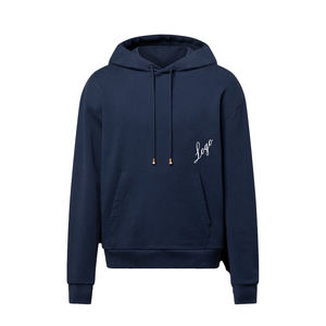 Sweat-shirt à capuche de luxe pour homme, en coton lourd, streetwear, broderie 3D haute densité, col à capuche - Product Image 4