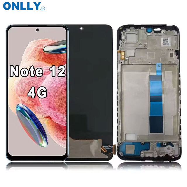 Factory Wholesale Mobile Phone LCD Screen for Redmi Note 12 4G Replacement CHEAP LCD Display Touch Screen Digitizer