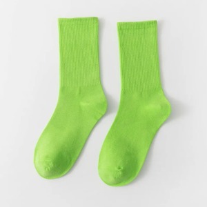 Chaussettes de compression pour hommes et femmes Bas de compression sans motif multicolore couleur bonbon Marathon Sports Running Hiking Mountain Nurse - Product Image 6