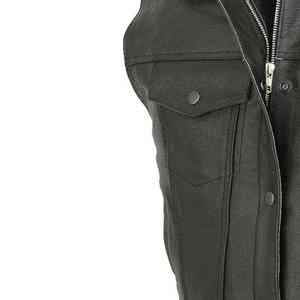 Best Design Latest Hot Selling Wholesale Price Top Quality Warm Breathable Waterproof Sleeveless 100% Men Genuine Leather <b>Vest</b> - Product Image 5