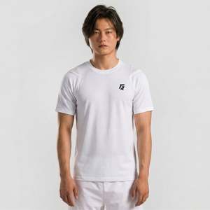 เสื้อยืดคอสูง Performa ผ้าโพลีเอสเตอร์ถัก 100% น้ำหนัก 300 กรัม สีขาว สำหรับงานพิมพ์ซิลค์สกรีน ลายกราฟิกแบบเรียบๆ ได้ - Product Image 1