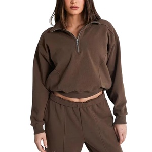 Conjunto de Sudadera con Capucha y Pantalones de Chándal Personalizados de Algodón 100% Felpa, Casuales, Bordados, Transpirables, Ecológicos, de Corte Holgado, Color Liso, para Jogging, con Logotipo - Product Image 3