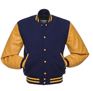 Chaqueta de Béisbol Varsity Personalizada con Logotipo, Estilo Americano, Lisa, con Letras a la Moda - Product Image 2