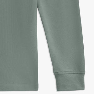 Vêtements de sport de plein air respirants et écologiques de haute qualité en coton avec logo personnalisé pour hommes, manches courtes, coupe régulière, col montant - Product Image 4