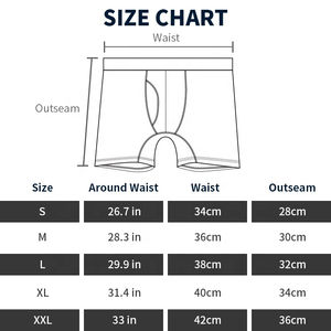 Sous-vêtements pour hommes respirants et antibactériens personnalisés, boxers, confort, ajustement flexible, ultra doux, grande taille, tissés, séchage rapide - Product Image 5