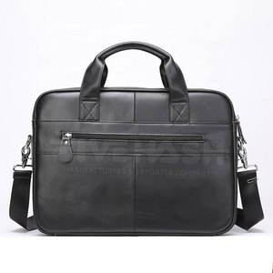 Leather <b>Laptop</b> <b>Bag</b> Premium Quality Design With Spacious Compartments Durable Material Perfect For Office <b>Work</b> Travel - Product Image 2