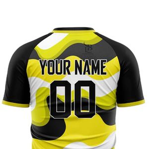 Camiseta Deportiva Personalizada Ligera de Poliéster 100% OEM para Clubes y Eventos y Ropa Deportiva con Impresión por Sublimación - Product Image 4