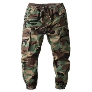 OEM 2025 Pantalon cargo de camouflage à la mode pour hommes Pantalon décontracté de meilleure qualité Pantalon cargo à taille élastique avec cordon de serrage Pantalon pour homme - Product Image 4