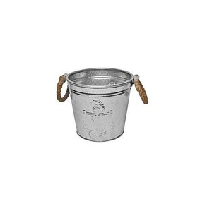 Cubo de Metal galvanizado pulido de cobre de forma ovalada, cubo de hielo o bañera de bebidas para fiestas laterales en la piscina, hoteles, restaurantes - Product Image 2