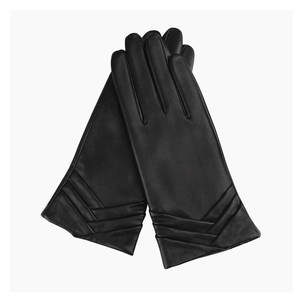Elegantes guantes de cuero de moda para mujer, guantes antideslizantes de calidad superior hechos a medida con dedos completos al por mayor - Product Image 5