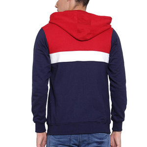 เสื้อฮู้ดสวมหัวสำหรับผู้ชายสีพื้นเสื้อมีฮู้ดสำหรับผู้ชายดีไซน์แนวสตรีท - Product Image 3