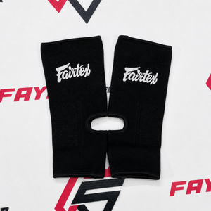 Protège-chevilles de Muay Thai Fairtex de qualité supérieure, haute élasticité, avec garniture violette, équipement de protection pour l'entraînement, protège-chevilles de kickboxing - Product Image 6
