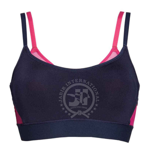 Soutien-gorge de sport sans couture à soutien élevé deux tons doux rembourré femmes vêtements de sport soutien-gorge de sport personnalisé entraînement femmes soutien-gorge de sport - Product Image 2