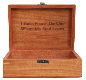 Wooden Modern Handmade Eco-Friendly <b>Keepsake</b> <b>Box</b> for Indoor Use - Product Image 2