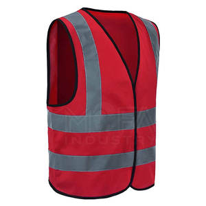 Chaleco DE SEGURIDAD reflectante con cremallera resistente, múltiples bolsillos y marca personalizada para trabajadores y contratistas - Product Image 3