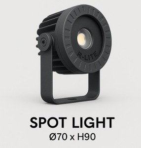 Spot LED mono compact 6W Faisceau focalisé haute intensité avec plusieurs températures de couleur, 24V DC - Product Image 4