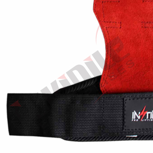 มือจับหนังแบบมีสายรัดสำหรับยกน้ำหนักปรับได้กันลื่นที่ดึงโลโก้ได้ตามต้องการ - Product Image 3