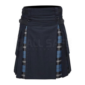 Traditionnel Écossais Héritage Mens Tartan Kilt Premium Laine Mélange Tissu Couteau Plis Bretelles Réglables Et Coupe Classique - Product Image 2