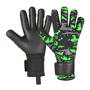 Gants de gardien de but en gros avec latex à adhérence supérieure pour les gardiens de but de football, gants de gardien de but 2025 avec sangle de poignet réglable - Product Image 1