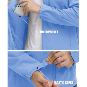 Chaqueta Softshell de Invierno para Hombre, Diseño Personalizado, con Cierre, Transpirable e Impermeable, Nueva Chaqueta Softshell - Product Image 5