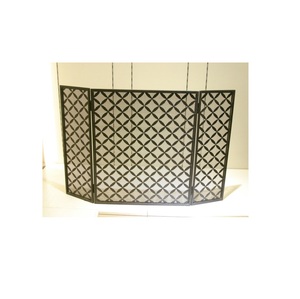 3 Panel <b>Folding</b> Fireplace <b>Screen</b> for Outdoor & Indoor Decorative Item - Product Image 6
