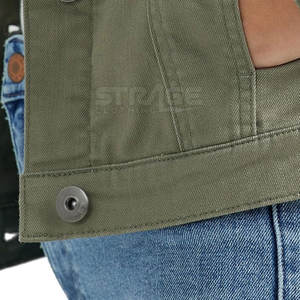 Veste en jean élégante pour femmes Coupe moderne Détail de couture propre Décontractée 100% coton Écologique Tissu léger au toucher doux - Product Image 6