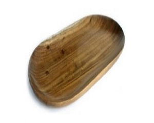 Plateau en bois de haute qualité avec poignées en métal Plateau en bois rectangulaire du fabricant Premium - Product Image 1