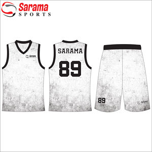 Venta al por mayor nuevas camisetas de baloncesto del equipo en blanco para imprimir el diseño de su propio uniforme de baloncesto pantalones cortos de los hombres, - Product Image 1