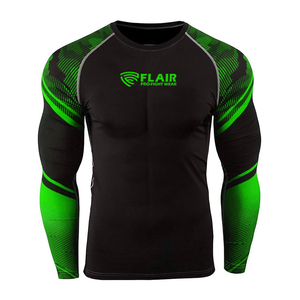 Ropa deportiva profesional Anti-UV Rash Guard para hombres transpirable para todos los deportes y actividades al aire libre - Product Image 4
