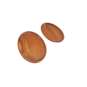 Plats et assiettes en bois écologiques pour un usage quotidien et les fêtes Parfaitement conçus pour les tables modernes et rustiques - Product Image 5