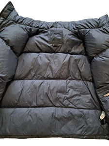 Chaquetas acolchadas de lujo personalizadas para hombre 2025, chaqueta de invierno de tela lisa de alta calidad con capucha para ropa de invierno para hombre - Product Image 3