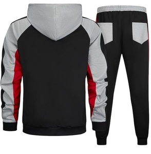 Conjunto Deportivo de 2 Piezas para Hombre, Sudadera con Capucha y Pantalones Jogger, Ropa Deportiva Informal para Correr, Traje Deportivo Personalizado OEM al por Mayor - Product Image 4