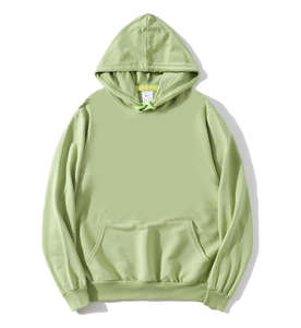 Sudadera con Capucha Extra Grande Unisex, con Logotipo Personalizado, Color Liso, para Hombre y Mujer, Corte Holgado, Tejido de Punto - Product Image 1