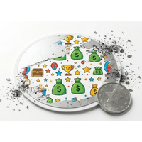 Scratch-Off <b>Sticker</b> Self-Adhesive Cartoon Design - Product Image 3