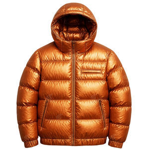 Veste matelassée à bulles pour homme, style unique, vêtements de sport, mode, design streetwear décontracté, veste d'hiver en toile imperméable, sur mesure - Product Image 1