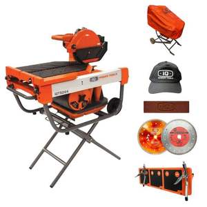 Scie à maçonnerie à coupe sèche de qualité supérieure, neuve, IQ Power Tools IQ-TS244-OPK, 2000W, 254 mm (10 po), avec table d'extension - Product Image 2
