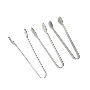Pinzas para hielo de acero inoxidable de grado industrial con dientes dentados que proporcionan un agarre adicional para cubitos de hielo y rodajas de limón - Product Image 3